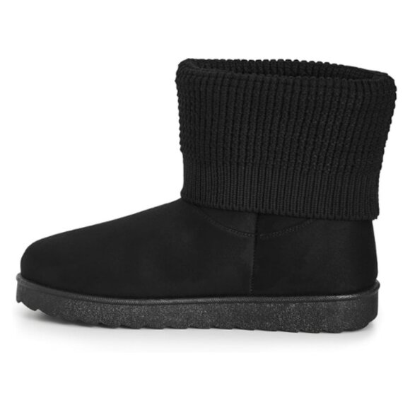 Avenue Helena Hug Winter Women's Boot Wide Fit Size 7W/38 EUR BLACK - Picture 4 of 5